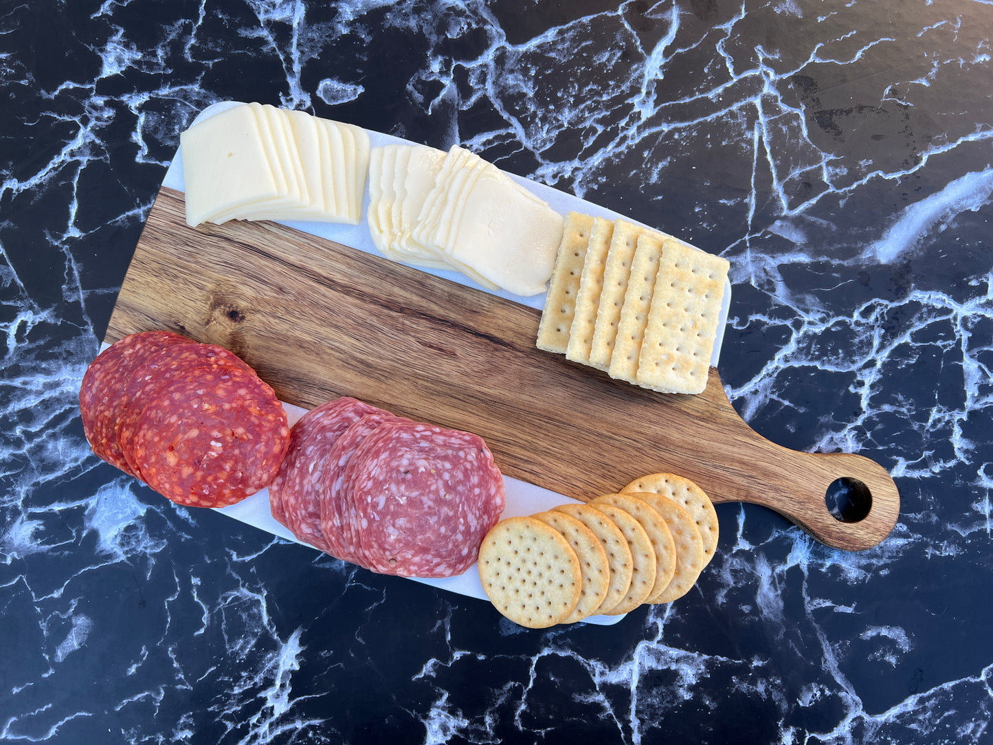 Custom Wedding Gift for Couple | Personalized Acacia Wood Marble Serving Board | Custom Cheese Board | Housewarming Gift | Charcuterie Board